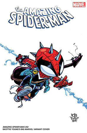 Amazing Spider-Man #52 D Skottie Young Big Marvel Variant (06/19/2024) Marvel