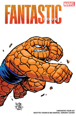 Fantastic Four #21 B Skottie Young Big Marvel Variant (06/12/2024) Marvel