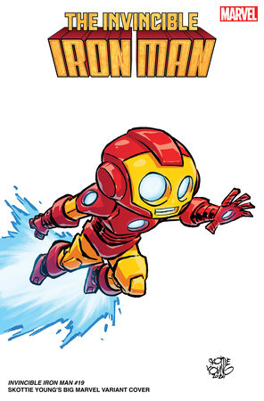 Invincible Iron Man #19 B Skottie Young Big Marvel Variant (06/19/2024) Marvel