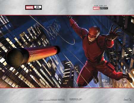 Daredevil #21 E Jackson Sze Televsion Wraparound Variant (05/07/2025) Marvel