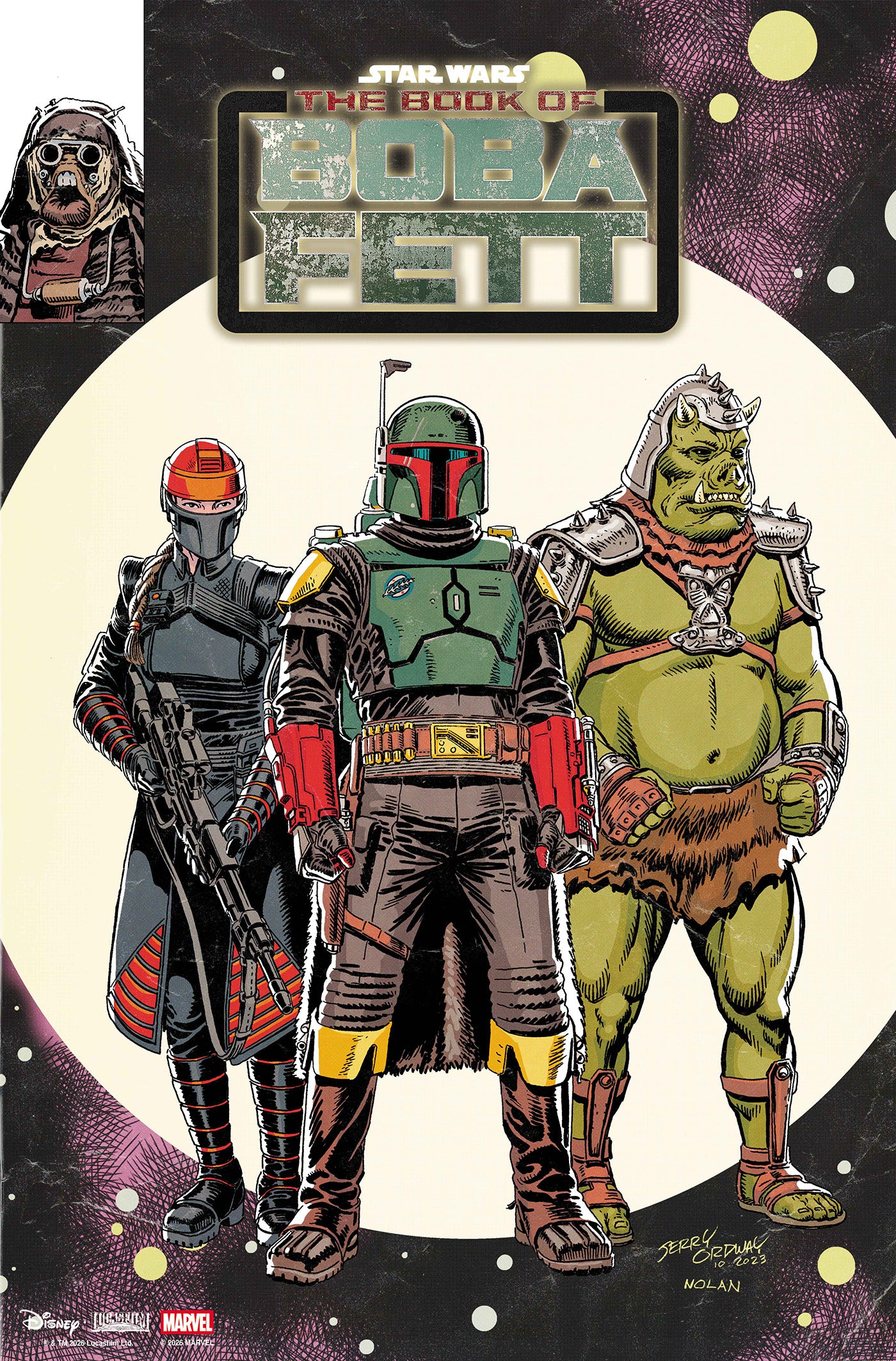 Star Wars The Book Of Boba Fett #1 E 1:25 Jerry Ordway (09/09/2026) Marvel