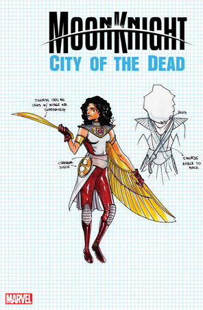 Moon Knight City Of Dead #2 D (Of 5) 1:10 Marcelo Ferreira Design Variant (08/23/2023) Marvel - Golden Apple Comics