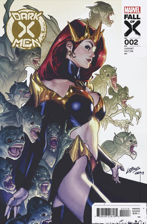 Dark X-Men #2 D (Of 5) 1:25 Pablo Villalobos Variant (09/20/2023) Marvel - Golden Apple Comics