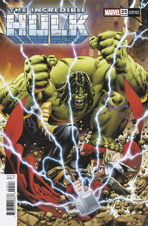 Incredible Hulk #25 E 1:25 Paulo Siqueira Variant (05/21/2025) Marvel
