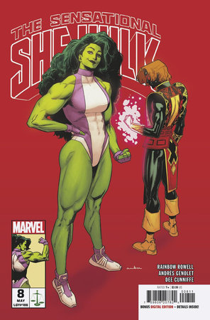 Sensational She-Hulk #8 A Jen Bartel Rainbow Rowell (05/22/2024) Marvel