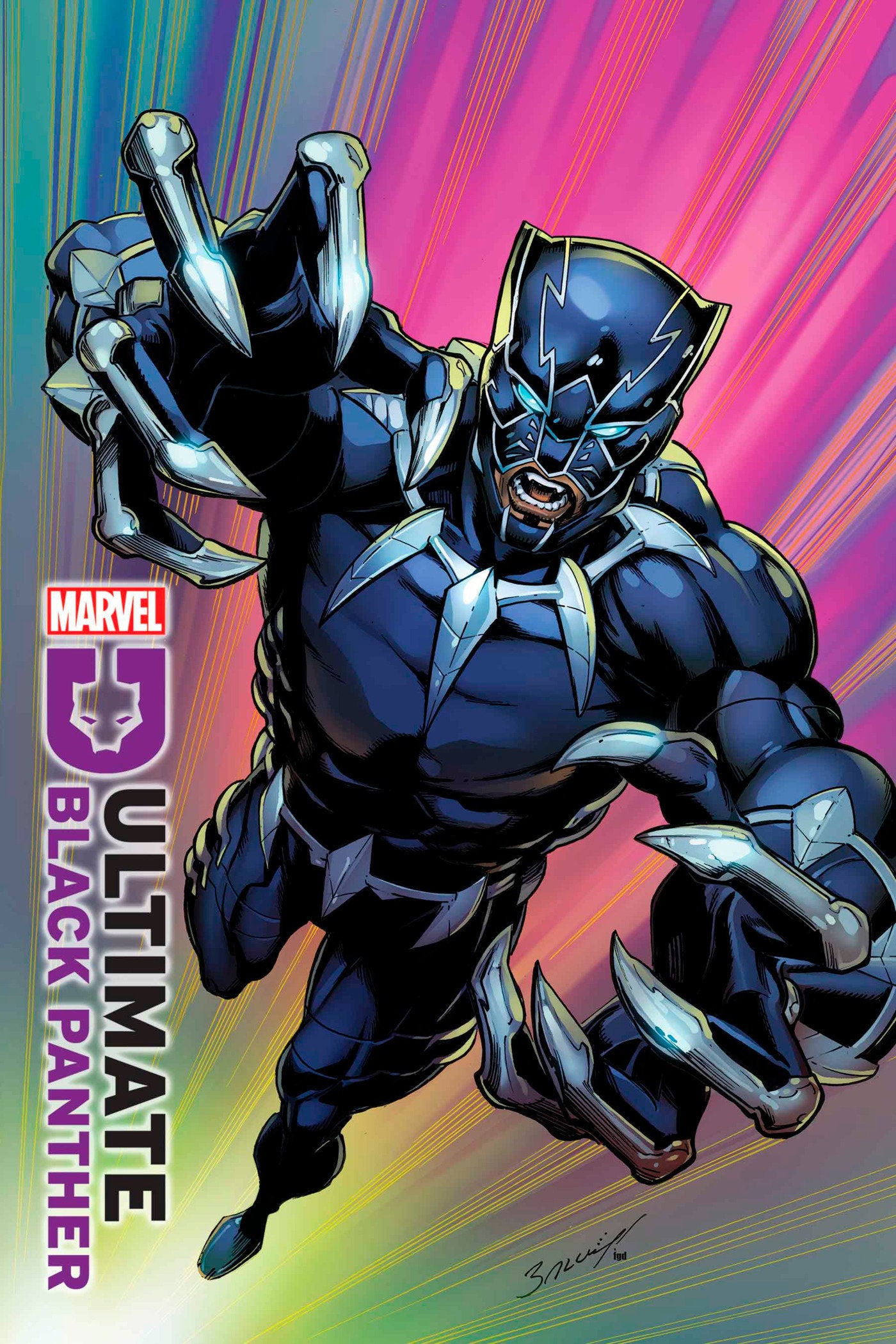 Ultimate Black Panther #14 C 1:25 Mark Bagley Variant (03/19/2025) Marvel