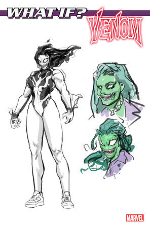 What If Venom #1 F 1:10 Jesus Hervas Design Variant (02/28/2024) Marvel