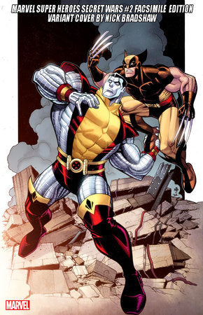 Marvel Super Heroes Secret Wars #2 C 1:25 Facsimile Edition Nick Bradshaw Variant (02/28/2024) Marvel