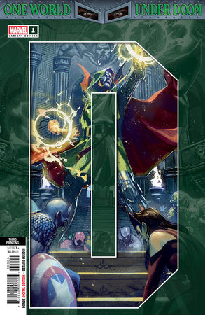 One World Under Doom #1 3rd Print Ben Harvey Variant (07/16/2025) Marvel