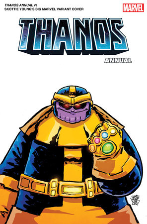 Thanos Annual #1 D Skottie Young Big Marvel Variant (06/26/2024) Marvel