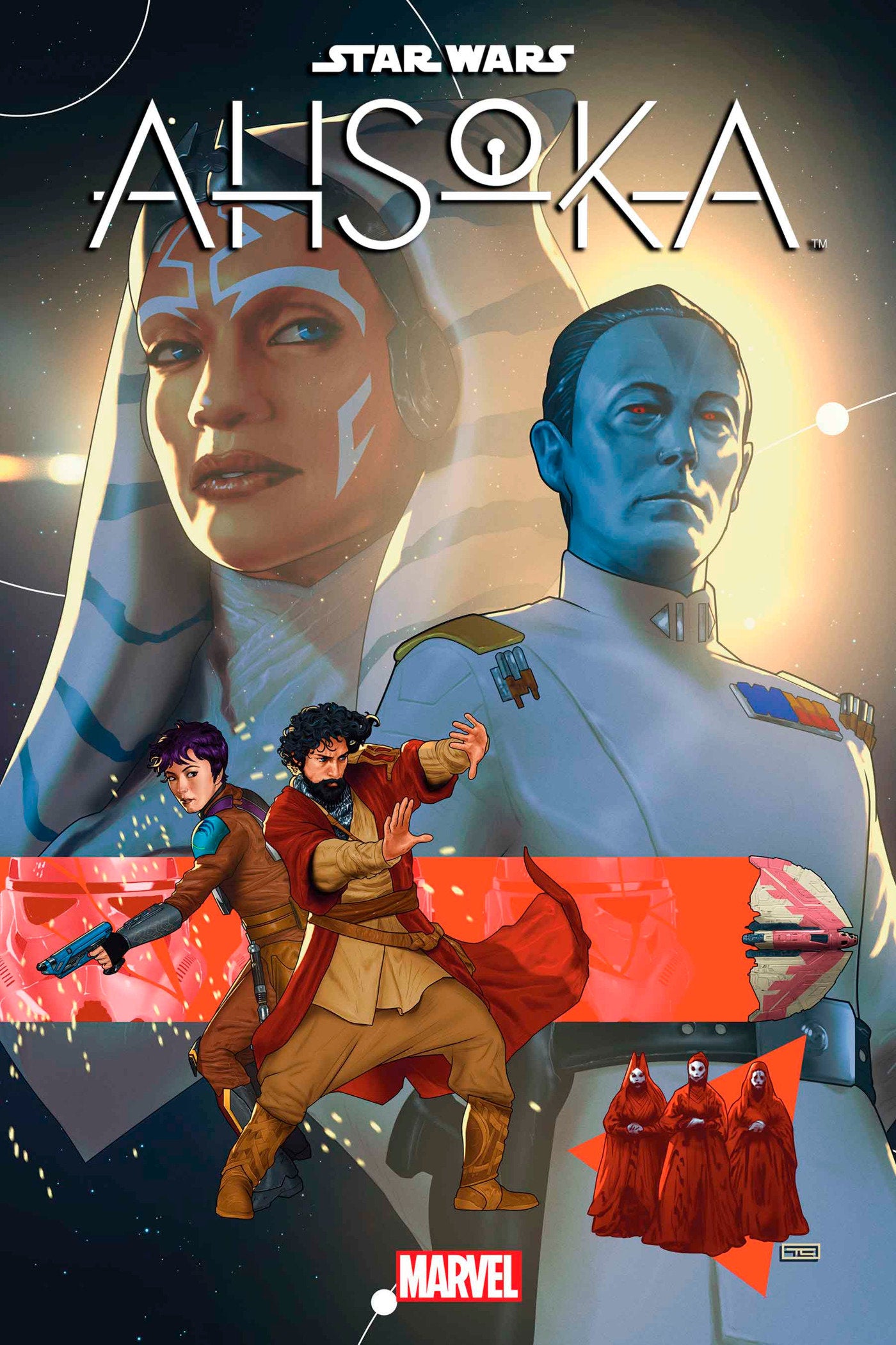 Star Wars Ahsoka #6 A Taurin Clarke Rodney Barnes (12/18/2024) Marvel - Golden Apple Comics