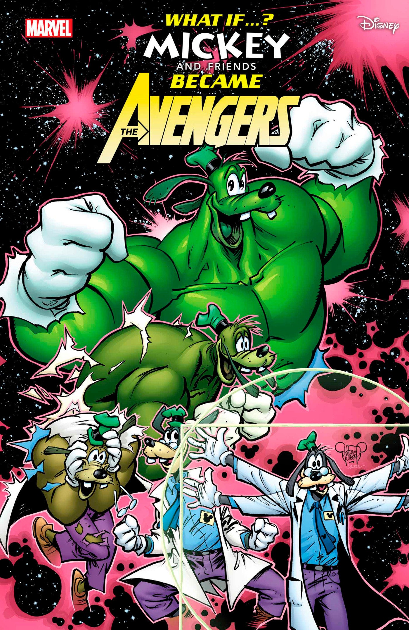 Marvel & Disney What If...? Mickey & Friends Became The Avengers #1 B Adam Kubert Variant (03/05/2025) Marvel