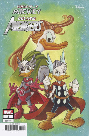 Marvel & Disney What If...? Mickey & Friends Became The Avengers #1 E Chrissie Zullo Variant (03/05/2025) Marvel