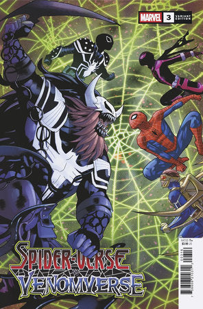 Spider-Verse Vs Venomverse #3 C 1:25 Jan Bazaldua Variant (07/23/2025) Marvel