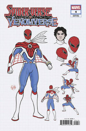 Spider-Verse Vs Venomverse #4 C 1:10 Luciano Vecchio Design Variant (08/27/2025) Marvel