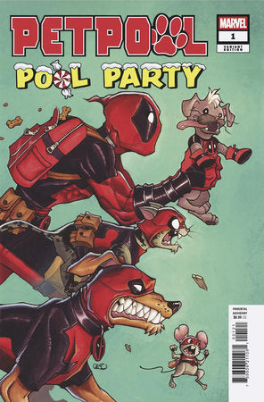 Petpool Pool Party #1 B Chrissie Zullo Variant (12/11/2024) Marvel - Golden Apple Comics