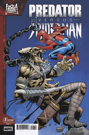 Predator VS Spider-Man #3 C 1:25 Salvador Larroca Variant (06/25/2025) Marvel