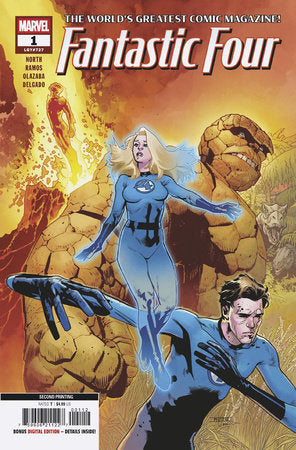 Fantastic Four #1 2nd Print A Mahmud Asrar Variant (08/20/2025) Marvel