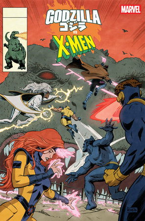 Godzilla Vs X-Men #1 A1 Cover Set Of 9 1:25 1:100 (05/14/2025) Marvel
