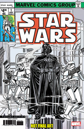 Star Wars 1977 #1 C Facsimile Edition 1:25 Jerry Ordway Variant (04/09/2025) Marvel