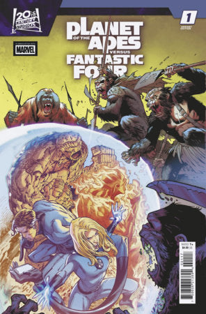 Planet Of The Apes Vs. Fantastic Four #1 E 1:25 Netho Diaz Variant (02/04/2026) Marvel - Golden Apple Comics