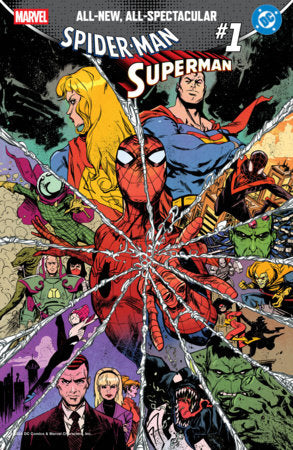 Marvel Dc Spider-Man Superman #1 P Sanford Greene Homage Variant (04/15/2026) Marvel - Golden Apple Comics