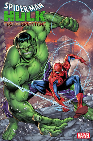 Spider-Man Hulk Fire And Brimstone #1 C Marco Checchetto Foil (08/19/2026) Marvel
