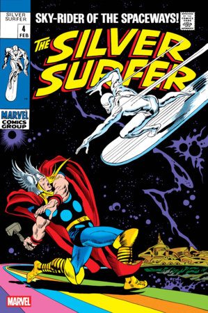 Silver Surfer #4 B Facsimile Edition Foil Variant (06/17/2026) Marvel - Golden Apple Comics