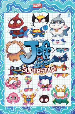 Jeff The Land Shark Superstar #1 D Rian Gonzales Foil Variant (07/08/2026) Marvel - Golden Apple Comics