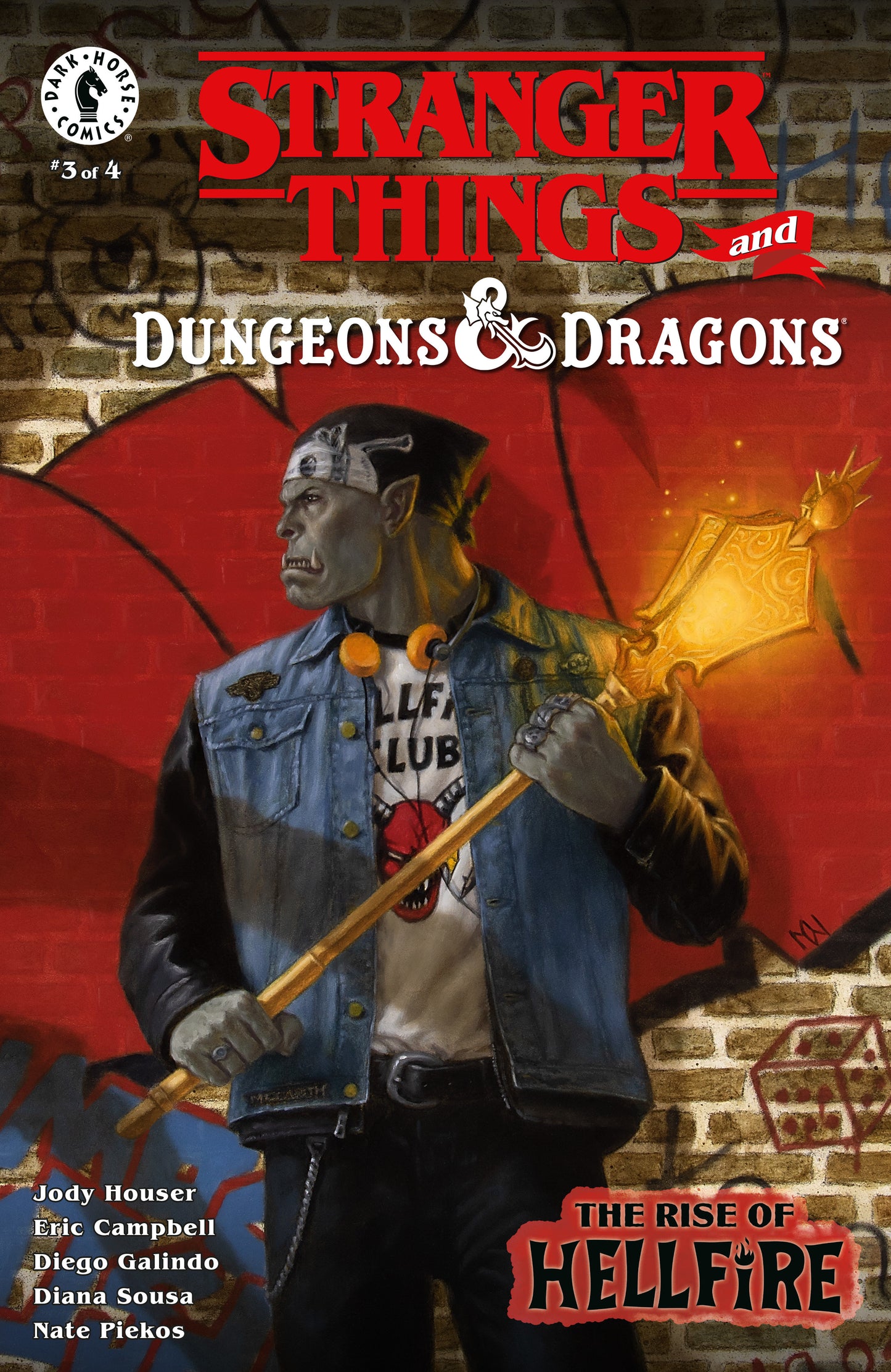 Stranger Things And Dungeons & Dragons The Rise Of Hellfire #3 A Myles Wohl (05/28/2025) Dark Horse