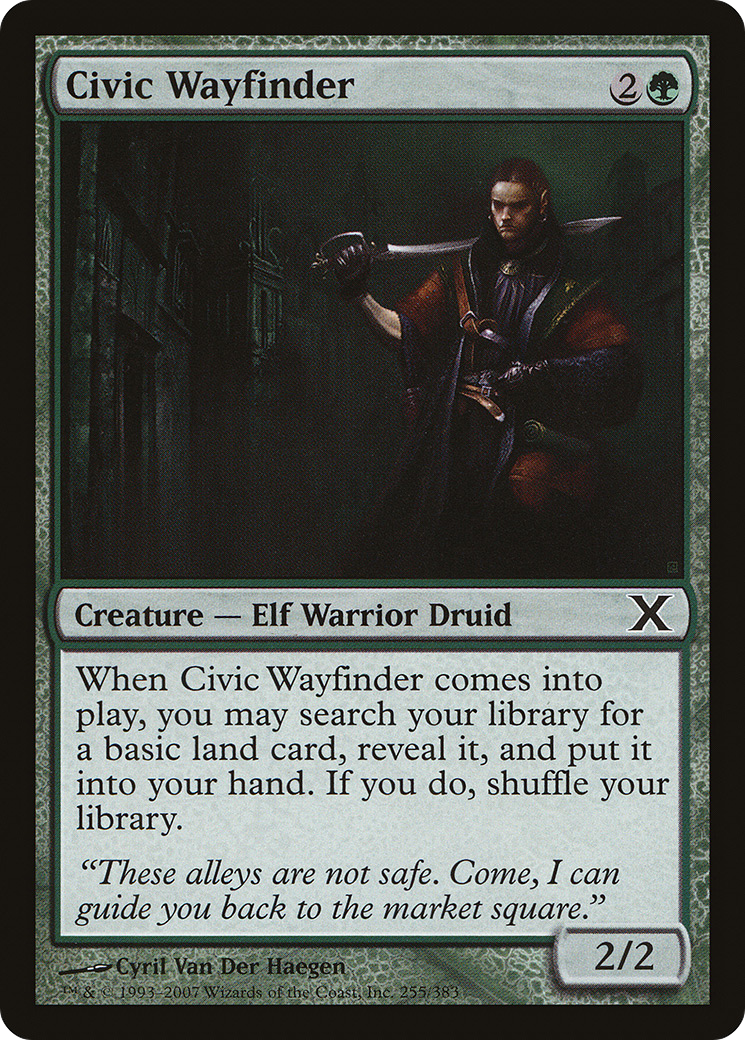 Civic Wayfinder (10E-255) - Tenth Edition