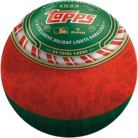 2025 Topps Holiday Baseball Tin
