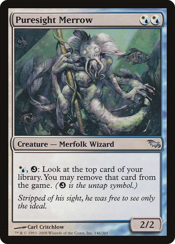 Puresight Merrow (SHM-146) - Shadowmoor Foil