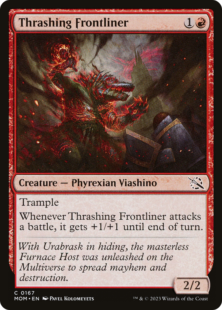 Thrashing Frontliner (MOM-167) - March of the Machine