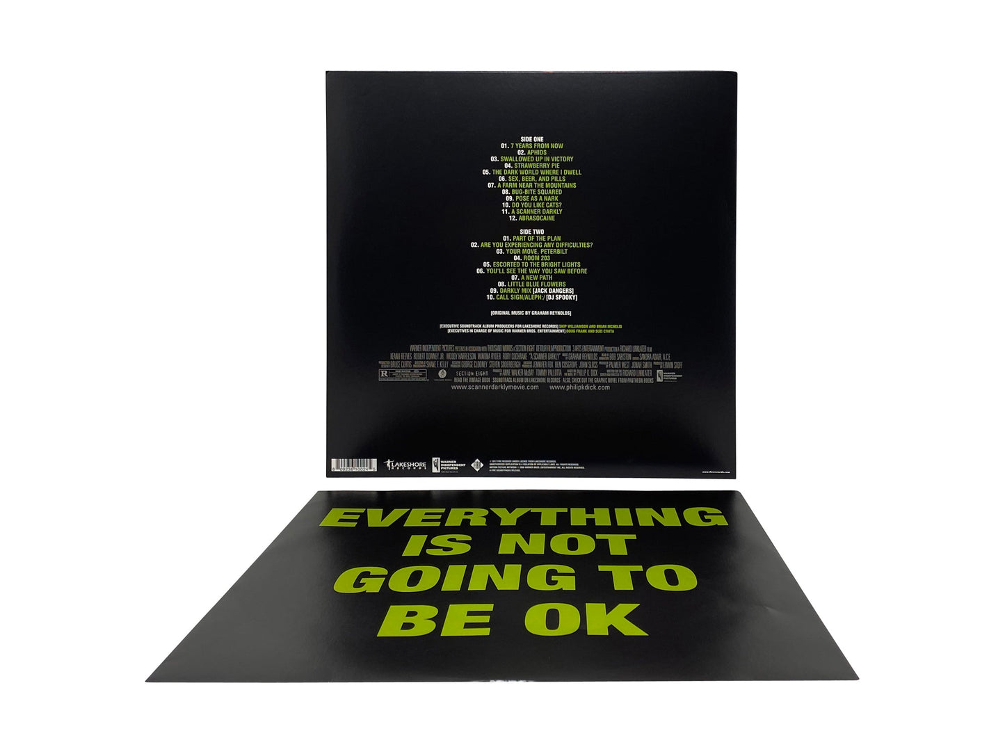 A Scanner Darkly - Original Soundtrack (Limited Edition Green Marble Colored Vinyl)