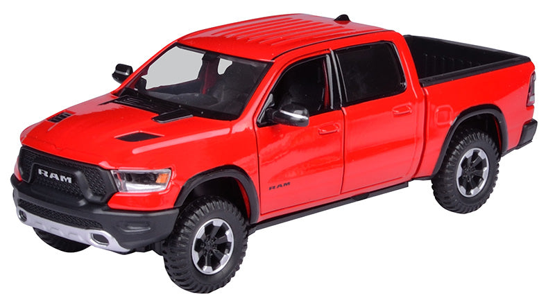 Motormax 79358R 1/27 Scale 2019 Ram 1500 Rebel Crew Cab Pickup