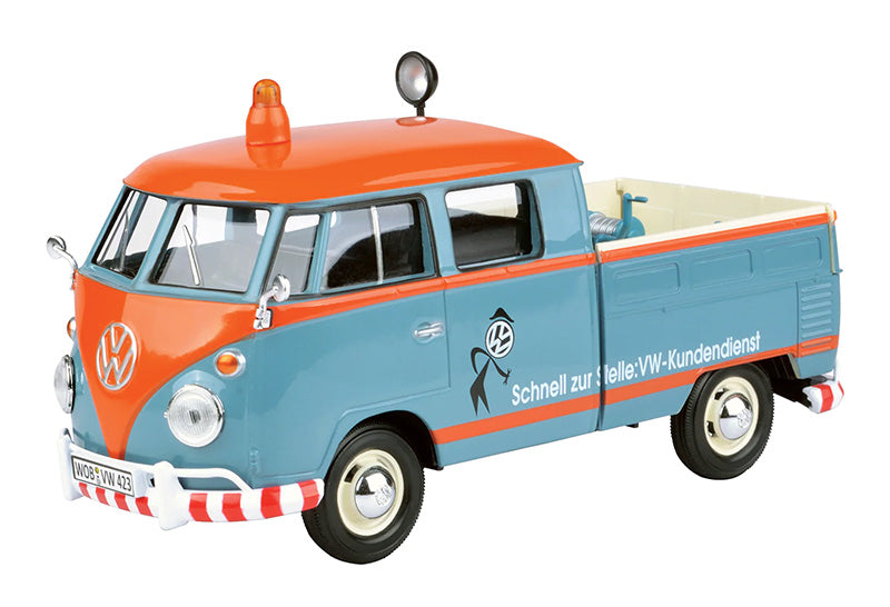 Motormax 79555 1/24 Scale Service Truck - Volkswagen Type 2 T1 Pickup - Golden Apple Comics