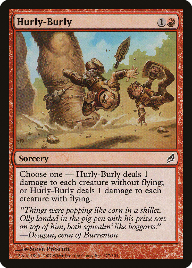Hurly-Burly (LRW-177) - Lorwyn Foil