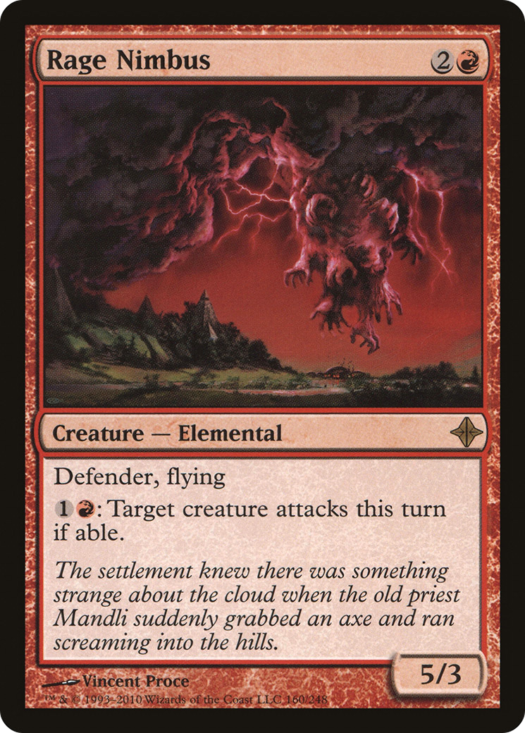 Rage Nimbus (ROE-160) - Rise of the Eldrazi