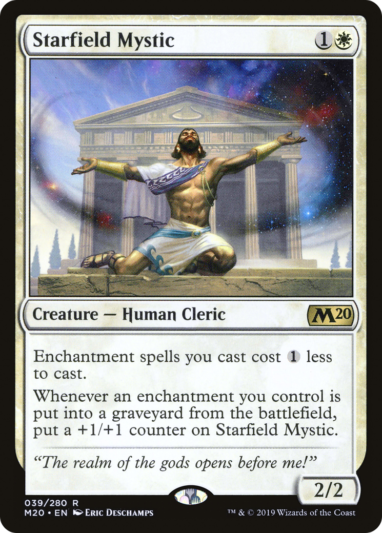 Starfield Mystic (M20-039) - Core Set 2020 Foil