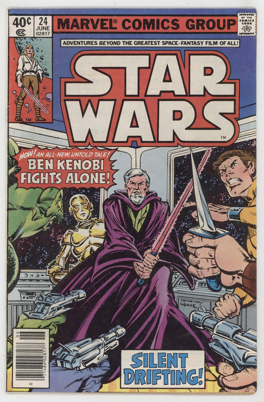 Star Wars 24 Marvel 1979 FN Obi-Wan Kenobi Carmine Infantino 1st Bail Organo