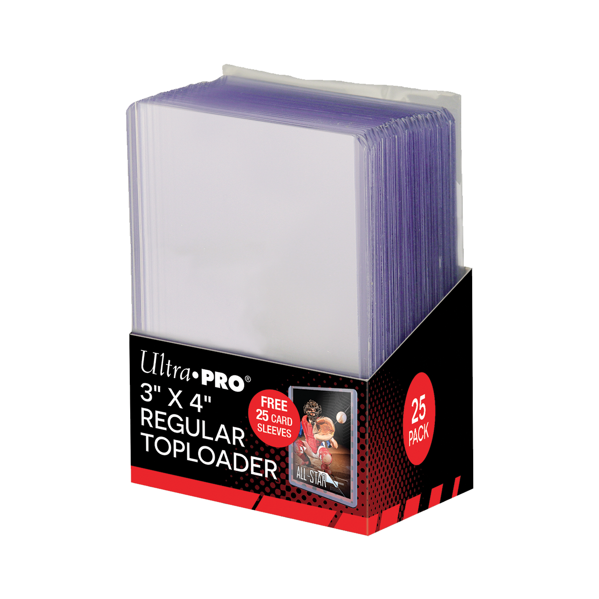 3" x 4" Clear Regular TOPLOADER® Sleeves and Soft Sleeves Bundle (25ct) for Standard Size Cards