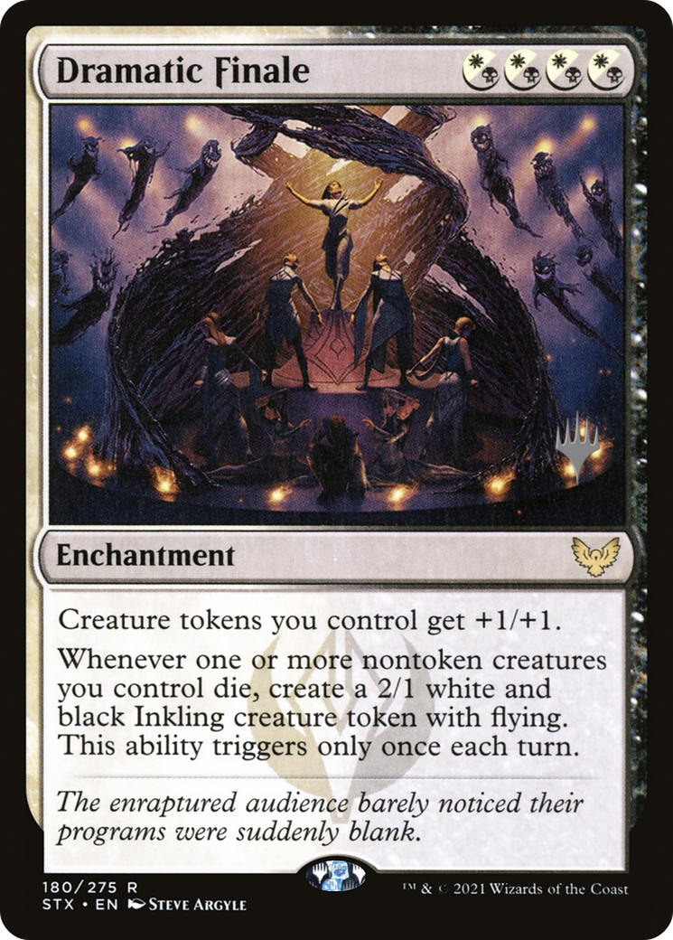 Dramatic Finale (PPSTX-180P) - Strixhaven: School of Mages Promos Foil