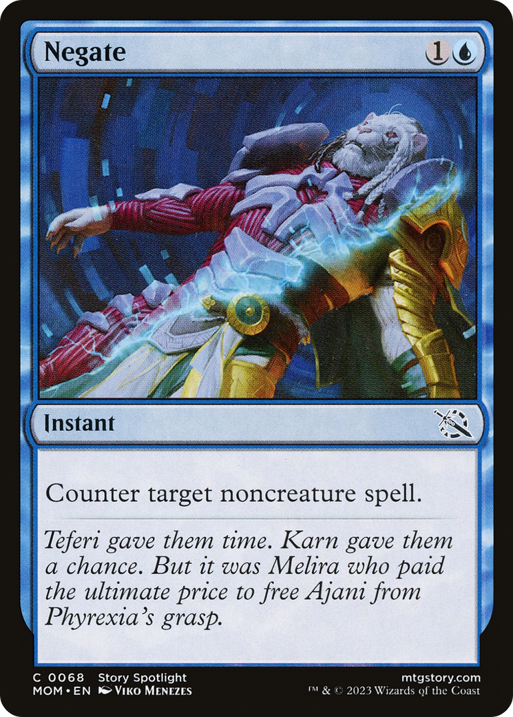 Negate (MOM-068) - March of the Machine Foil