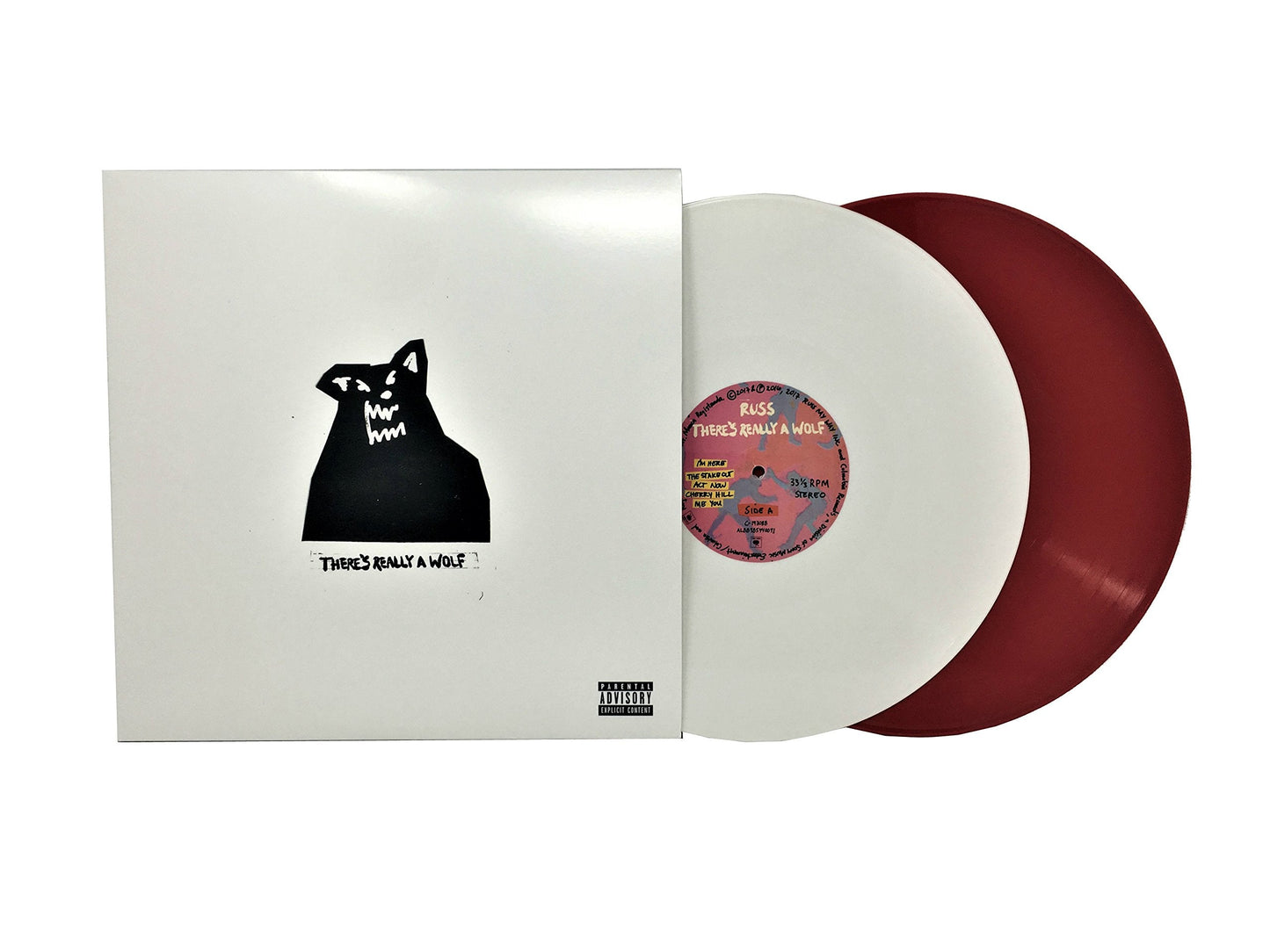 Russ- There's Really A Wolf (Limited Edition Red and White Colored Double LP)