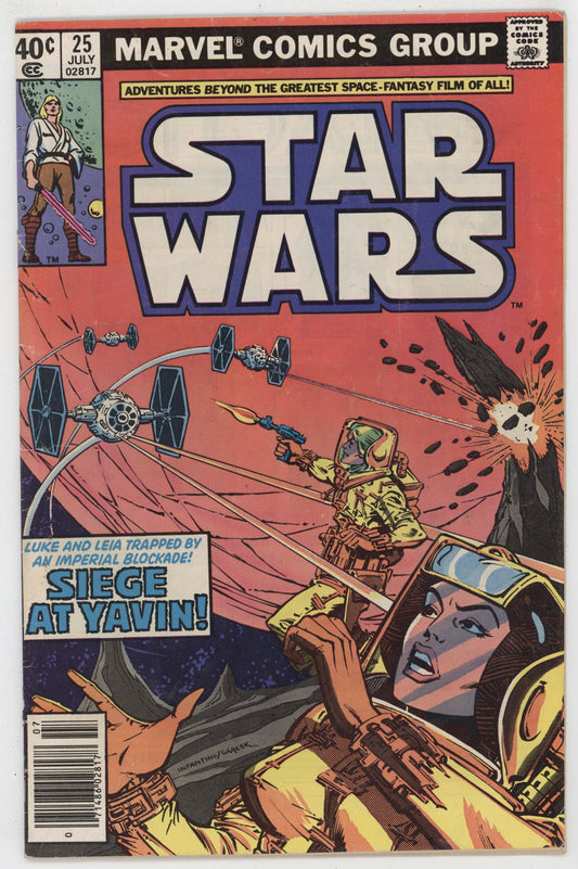 Star Wars 25 Marvel 1979 FN Luke Skywalker Princess Leia Carmine Infantino
