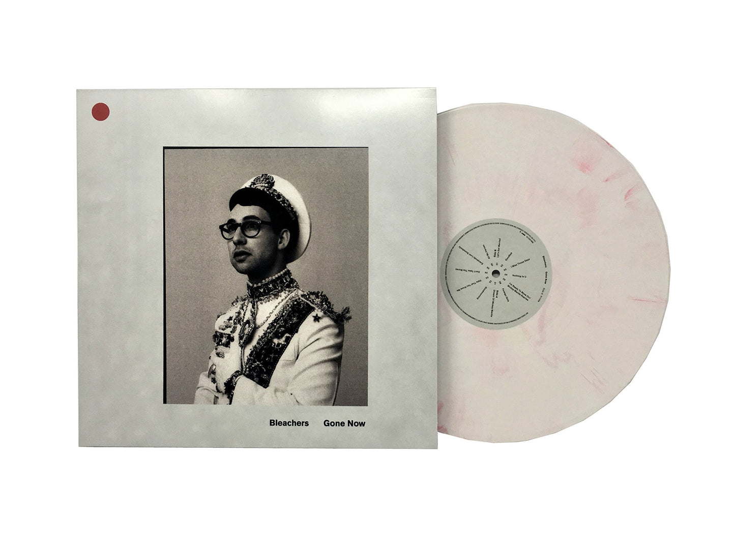Bleachers - Gone Now (Limited Edition Red and White Marble Colored Vinyl)