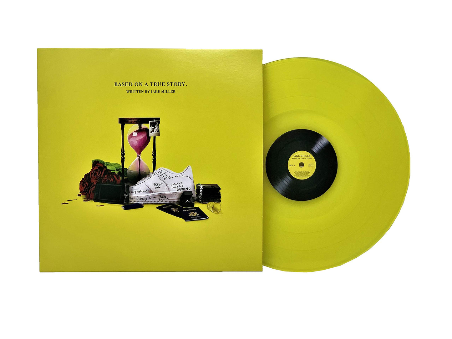 Jake Miller - Based On A True Story. (Limited Edition Yellow Colored Vinyl)