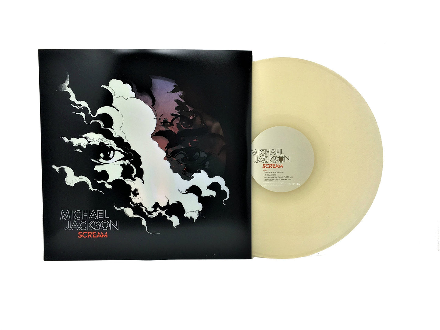 Michael Jackson - Scream (Limited Edition Blue Swirl and Glow in the Dark 2xLP)