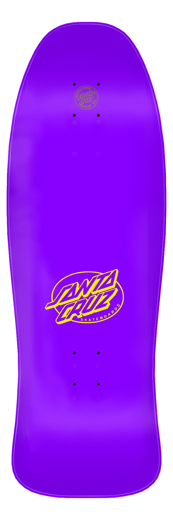 Santa Cruz Jeff Kendall Pumpkin Purple 10" Skateboard Deck